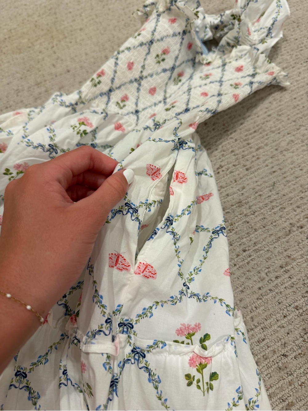 🤍💚🩷HHH ELLIE NAP MAXI DRESS🩷💚🤍 - Picture 4 of 4